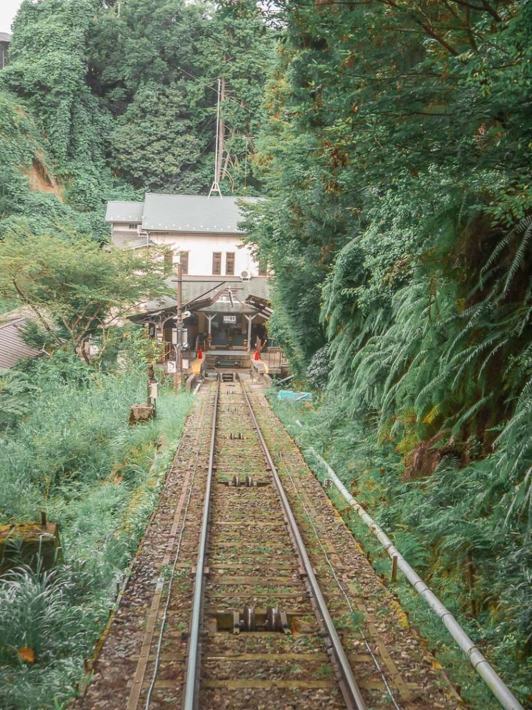 日本第一的坂本纜車